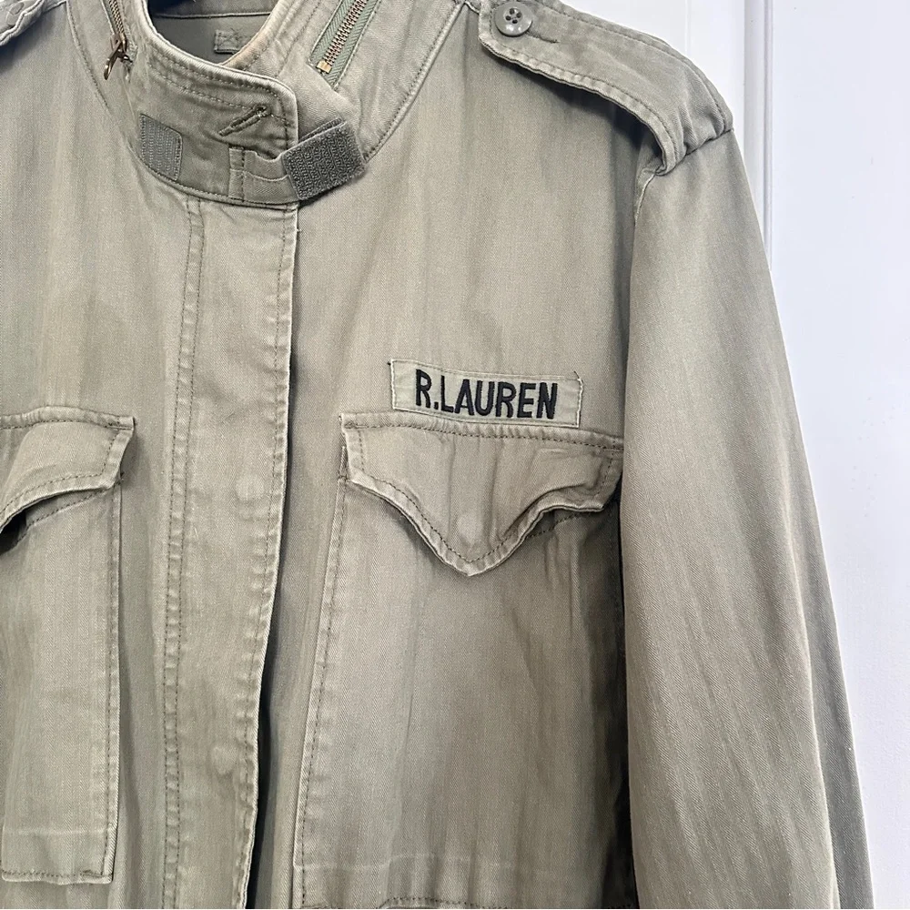 Polo by Ralph Lauren Women’s Olive Military Jacket - Picture 7 of 7